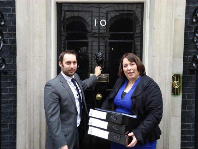 Jessica Lee at Downing Street