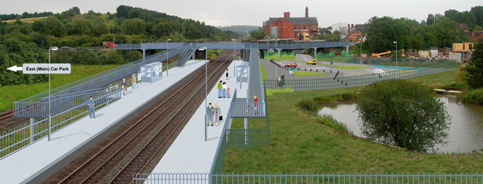 Ilkeston Railway Station Artist's Impression