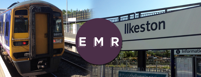 Ilkeston Station EMR Rebranding